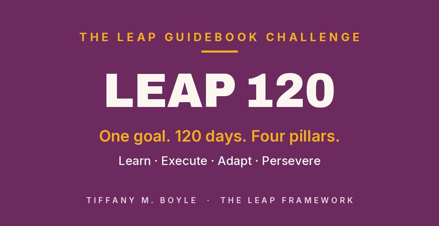 LEAP 120: The Guidebook Challenge course cover